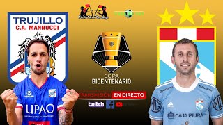 Carlos Manucci vs Sporting Cristal | Final Copa Bicentenario | En Vivo Formato RADIO