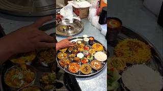 99₹ Ki Bahubali thali😨🤔। #making #thali #shortsvideo