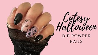 Cutesy Non-Traditional Halloween Dip Powder Nails | Color My World Dips