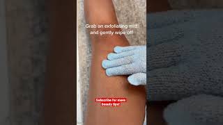 This fake tan remover works!! https://amzn.to/414oSul #skincare #faketan #selftan