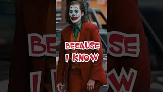 I know how to control myself joker quote #joker #motivation #shorts