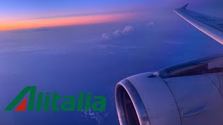 Alitalia | Airbus A319-111 | STUNNING EARLY MORNING Approach & Landing at Rome Fiumicino