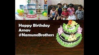 Happy Birthday Arnav | Namune Brothers | Happy Birthday Memory | Happy Birthday Song