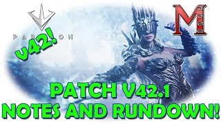 Paragon Patch Notes v42.1 | Paragon v42.1 Patch Rundown