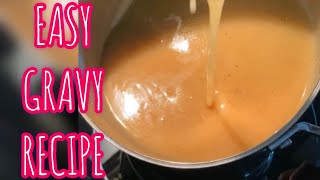 Easy gravy recipe from drippings | Sasha's Homemade Cooking