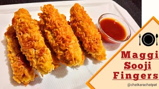 Maggi Finger Recipe | Crispy Sooji Noodles Finger | Best Maggi Recipe | Snacks Recipe | Maggi Fries