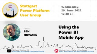 Using the Power BI Mobile App with Ben Howard