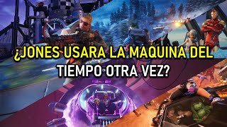 Teorías De Fortnite| ¿Jones usara la maquina del tiempo otra vez? ¿Tratara de cambiar todo?