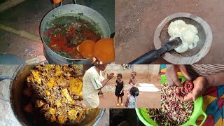 AFRICAN VILLAGE FAMILY COOKS THE MOST DELICIOUS FOODS