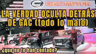 Lo que no te han contado de GAC: La verdad detrás de la marca