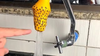 Just BOTTLE and BALLOON on TAP - REDUCE Your WATER BILLS - Best Home Tips