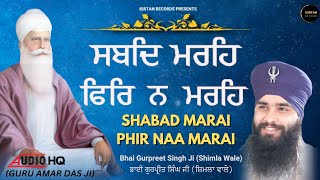 Shabad Marai Phir Na Marai | Bhai Gurpreet Singh Ji | Shabad Marai Phir Naa Marai | @KirtanRecords01