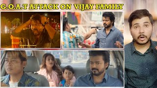 Pakistani React to GOAT Movie | Attack on Thalapathy Vijay Family Scene