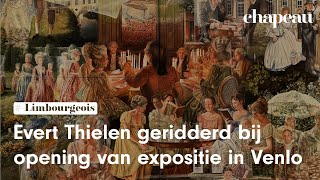 Evert Thielen geridderd bij opening van expositie in Venlo