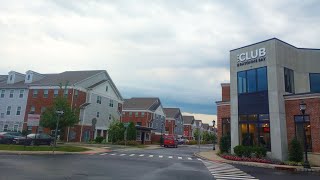 Walk tour inside The Peninsula at Bayonne Harbor in Bayonne, NJ | The area of the residential part