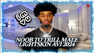 IMVU| NOOB TO TRILL LIGHTSKIN AVI (2024 Short Gameplay)