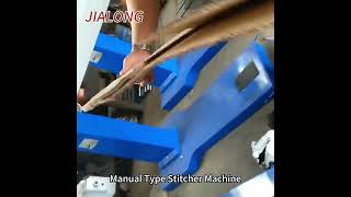 Manual type stitcher machine