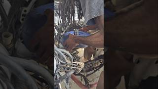 Ford AOD Transmission Torque Converter Installation #Ford #automobile #Foxbody #shorts #shortvideo