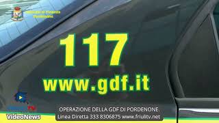 25 01 24 FRIULITV LINEA DIRETTA. OPERAZIONE DELLA GDF DI PORDENONE.