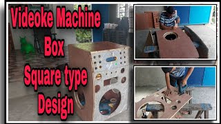 Paano gumawa ng Videoke Machine Box 15x1,10x2 | Square type Design