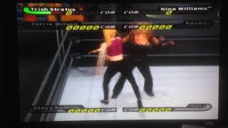 Nina Williams and Trish Stratus Bitch Slap Each Other