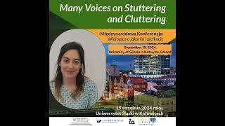 Invitation for "Many Voices on Stuttering and Cluttering" conference