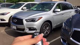 2018 INFINITI QX60 in Liquid Platinum & Wheat with Premium, Premium Plus, Driver's Assist, Splash G