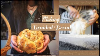 Making Braided Bread