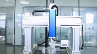 1.2m*1.2m ZCLASER Large-format splicing fiber laser marking machine