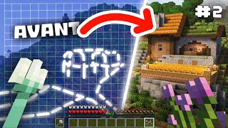 J'AI CONSTRUIT UN MINI-VILLAGE en SURVIE sur MINECRAFT 1.20