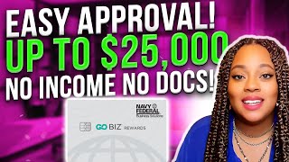 $25k Limit Navy Federal Business Credit Card NO DOCS!