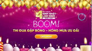 BOOM! THI ĐUA ĐẬP BÓNG - HÓNG MƯA ƯU ĐÃI