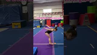 How to Learn a Series on Beam #gymnast #gymnasticscoach #gymnasticsskills #howtolearngymnastics