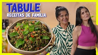 O TABULE DA MINHA MÃE | Receitas de Família | Mohamad Hindi