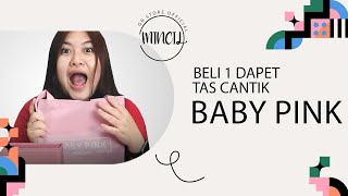 BELI BABY PINK DAPET TAS CANTIK???