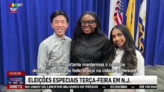 ELEIÇÕES ESPECIAIS TERÇA-FEIRA EM N.J. | SPT TELEVISION SIC INTERNACIONAL