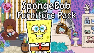 SpongeBob SquarePants Furniture Pack in Downtown Loft | Toca Boca House Ideas | TOCA GIRLZ