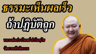 หลวงพ่อปราโมทย์ | ธรรมะพระพุทธเจ้าต้องเห็นผลเร็ว ถ้าปฏิบัติถูกต้อง