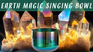 Earth Magic Crystal Singing Bowl | 232 Hz | Unlock Intuition and Insight