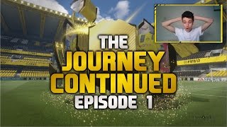 I PACK A INSANE INFORM!(CRAZY REACTION!)(FIFA 17 THE JOURNEY CONTINUED!)OVERPOWERED HYBRID! FUT 17