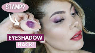 This VIRAL Beauty Sponge Technique Will Make Your Eyeshadow Application SO EASY !