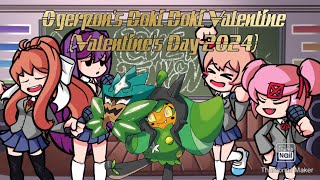 Ogerpon's Doki Doki Valentine Adventures (Pokémon, FNF, and DDLC)