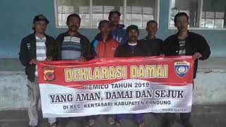 POLSEK KERTASARI "LINMAS DS. CIKEMBANG KEC. KERTASARI MENDUKUNG PEMILU 2019 AMAN, DAMAI & SEJUK"