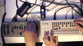 TOLEBHAM  Techno Jam ( Roland - TR-09 & Roland - SH-01A Boutique )