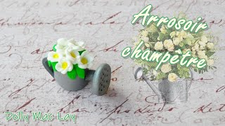 Tutoriel Fimo Arrosoir / Polymer Clay tutorial watering can