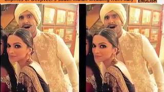 Glimpses of Deepveer's South Indian style wedding pictures from Italy