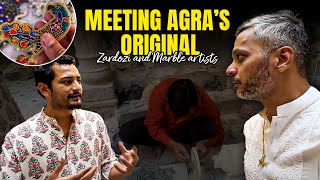 Meeting Agra’s original Zardozi and Marble artists! | #RiaanGeorge #AgraVlog