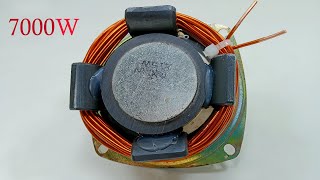 Get free energy generator 220v electric 7000w Transformer infinity copper coil forever make power