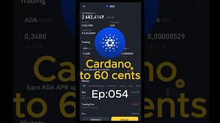 Cardano to 60 cents soon | My Crypto Road to 100K