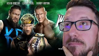 WRESTLEMANIA 40 PREVIEW 🔔 Kevin Owens vs Logan Paul vs Randy Orton - WWE2k24 mit KI 🎇🌟🔥